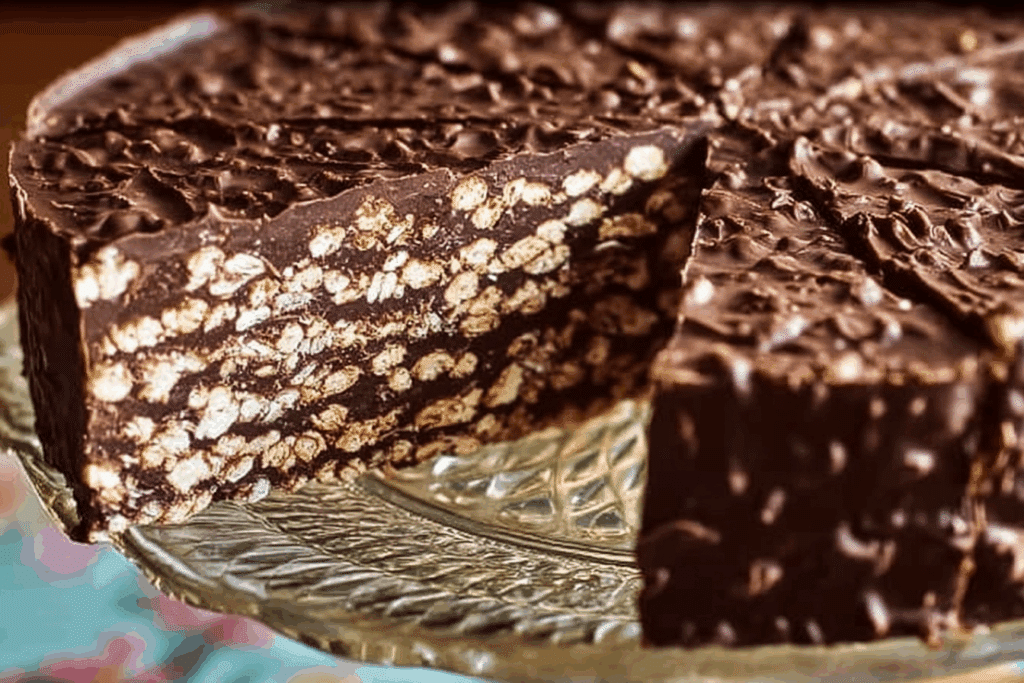 No-Bake Chocolate Biscuit Cake