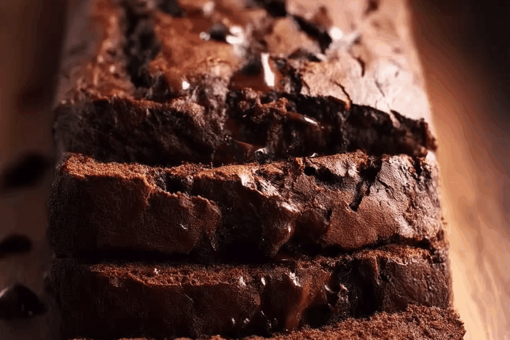 HOT FUDGE BROWNIE BREAD