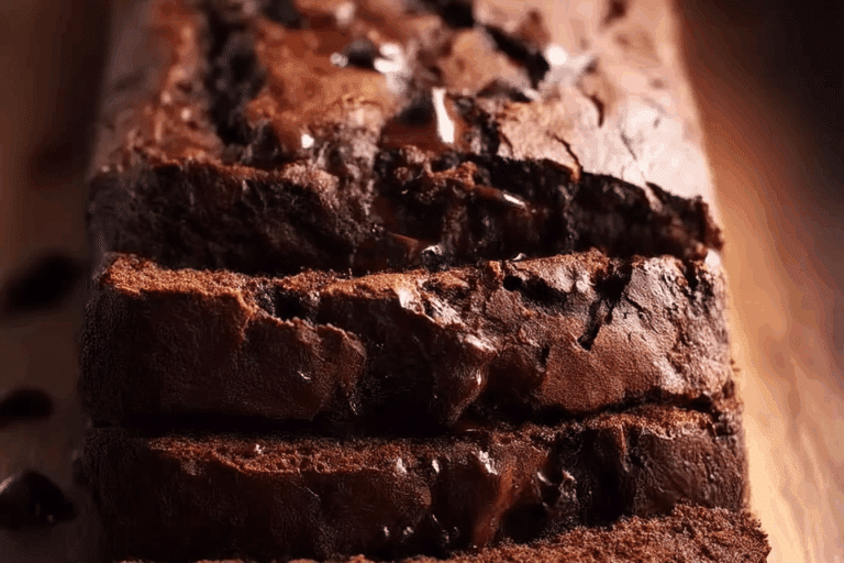 HOT FUDGE BROWNIE BREAD