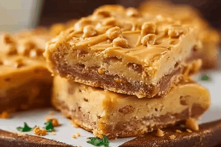 Peanut Butter Butterscotch Bars