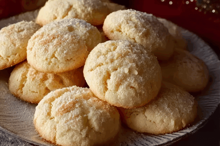 Ricotta Almond Cookies