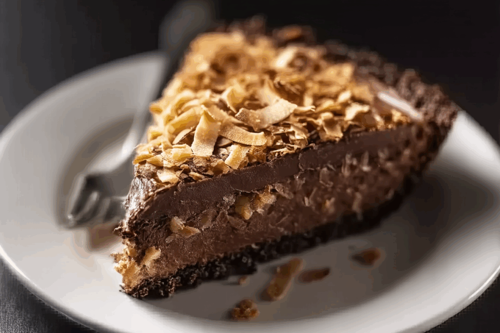 No-Bake German Chocolate Pie