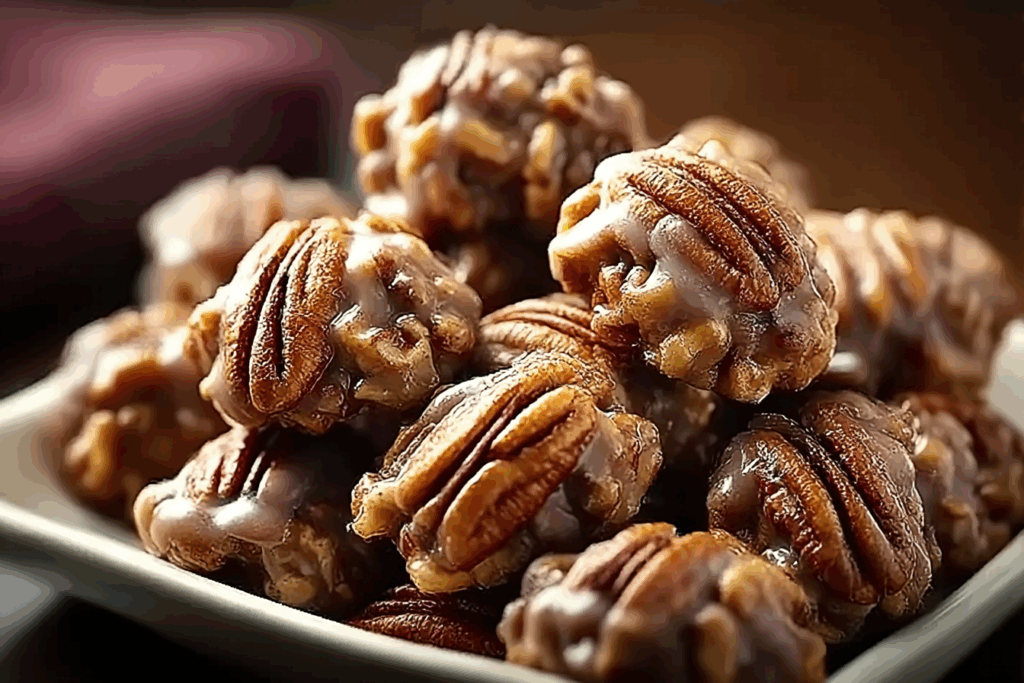 Christmas New Orleans Pecan Clusters