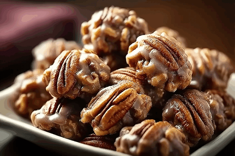 Christmas New Orleans Pecan Clusters