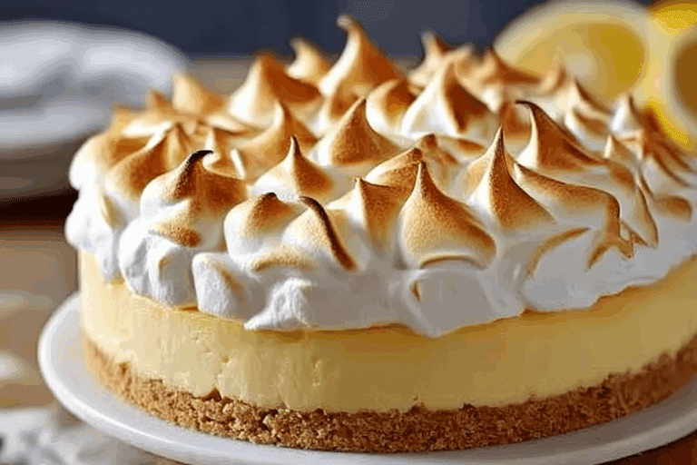 Lemon Meringue Cheesecake