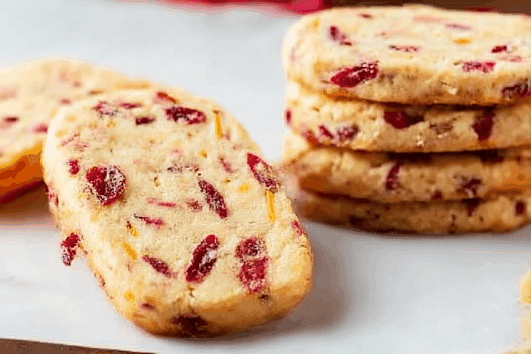 Cranberry Citrus Delight Cookies