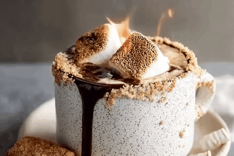Campfire S’mores Latte