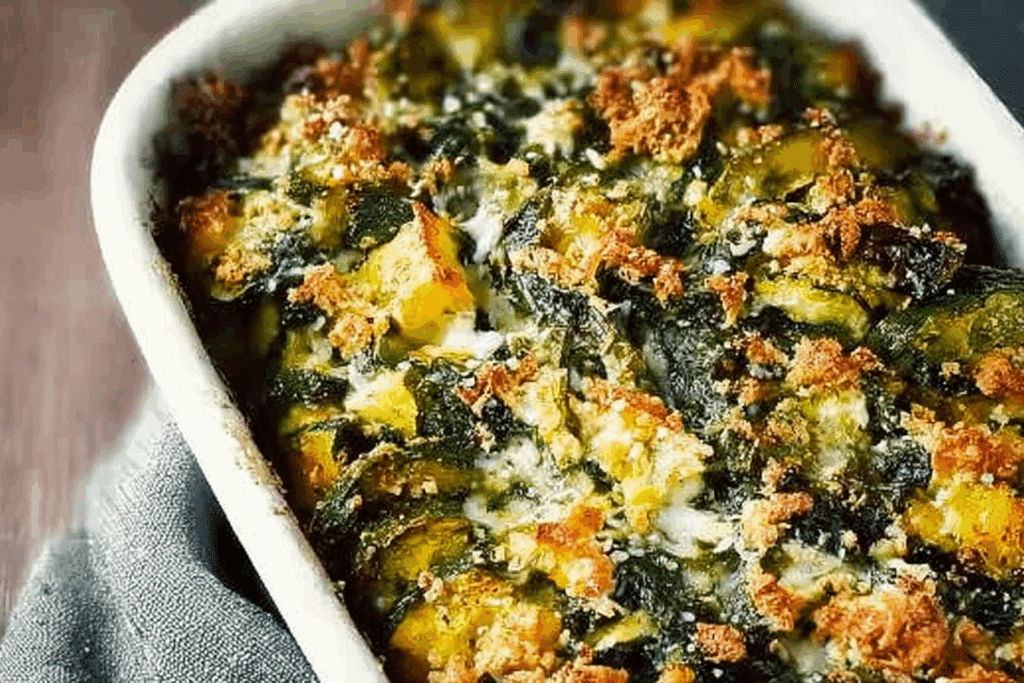 Zucchini and Spinach Bake
