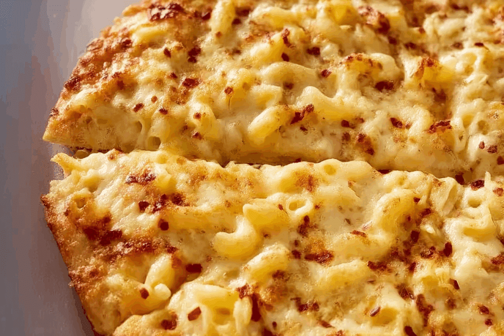 Macaroni and Cheese Pizza