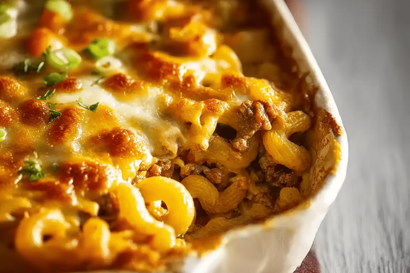 Cheeseburger Casserole