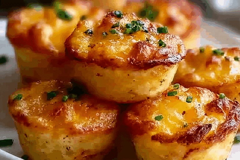 Cheesy Mashed Potato Puffs Recipe