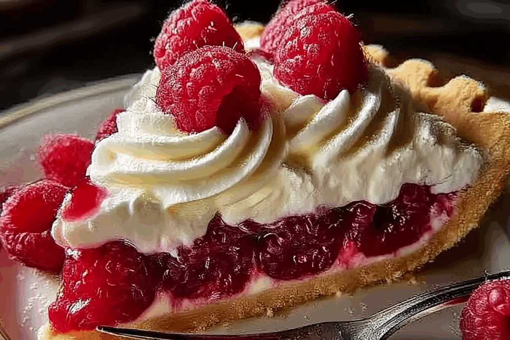 Lemon Raspberry Pie