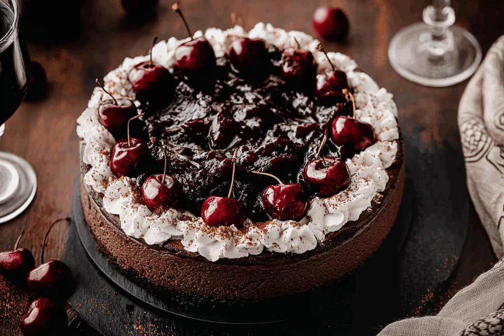 Black Forest Cheesecake