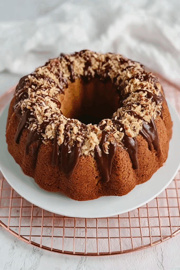 German Chocolate Pound Cake