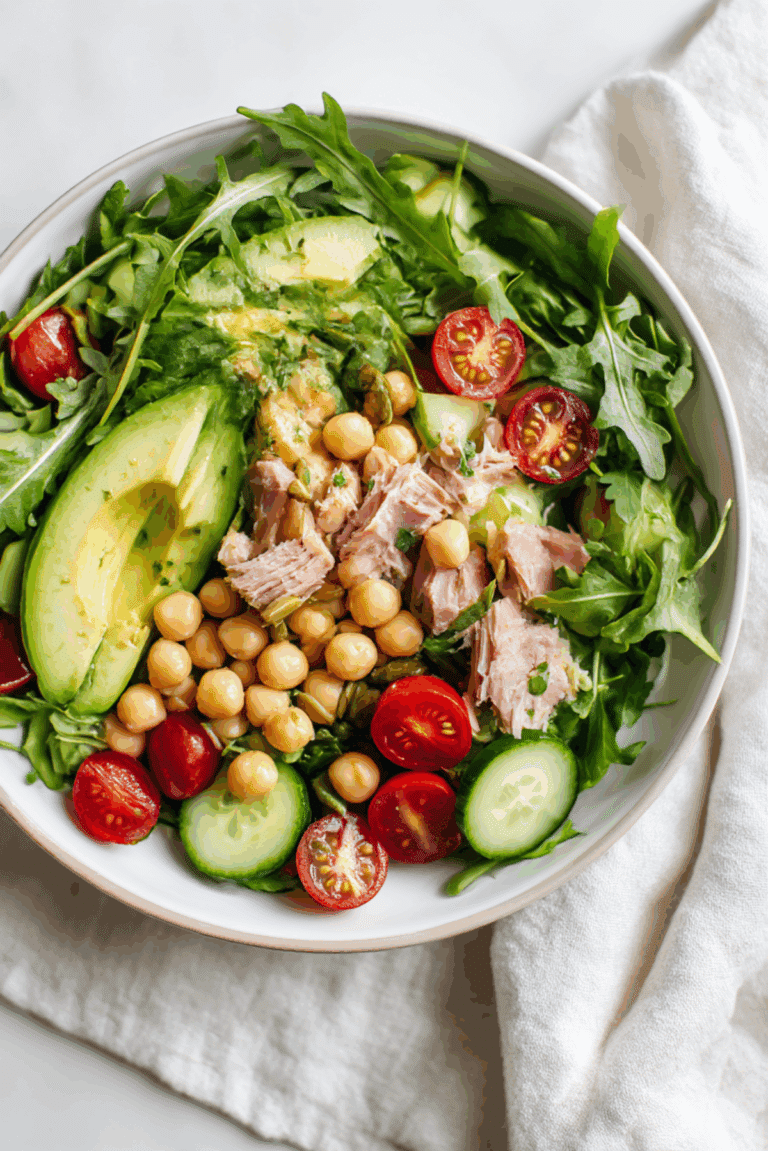 Protein-Packed Fresh Salad Plate