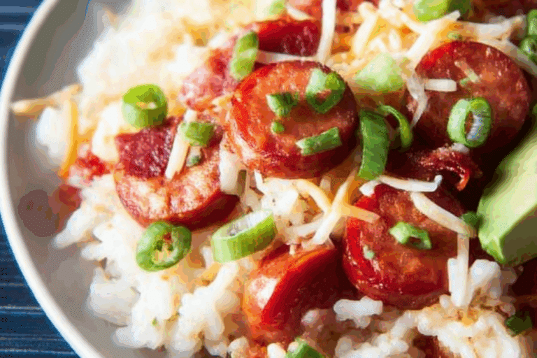 Easy Weeknight Sausage and Rice
