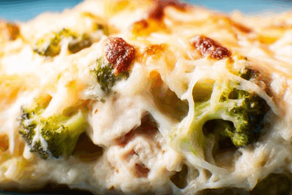 Cheesy Broccoli Chicken Bake
