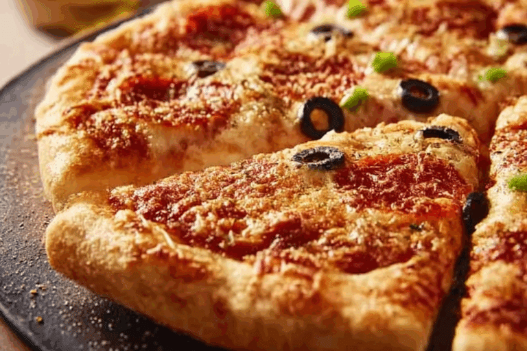 No-Yeast Pizza Crust