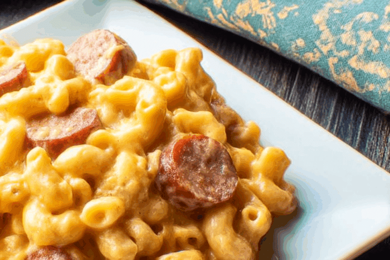 Pumpkin Sausage Mac & Cheese