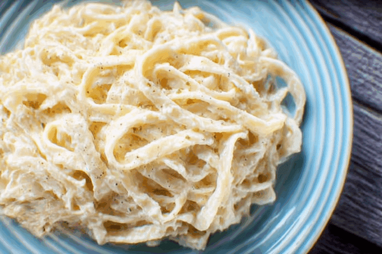 Homemade Fettuccine Alfredo