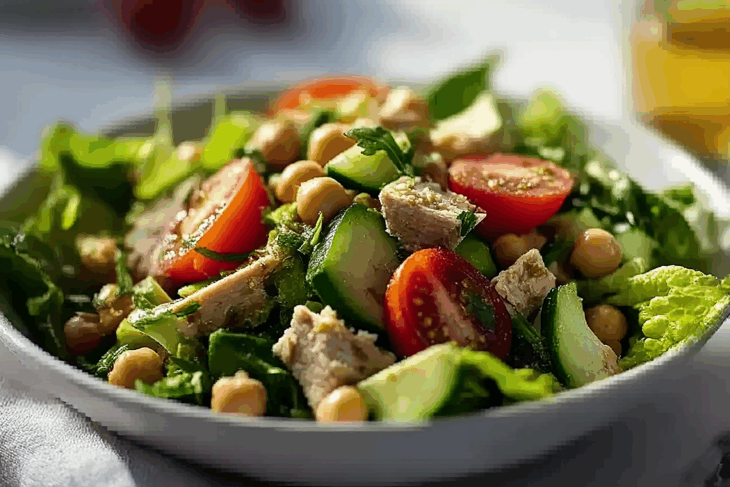Protein-Packed Fresh Salad Plate