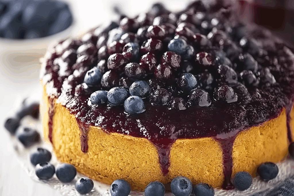 Best Ever Blueberry Cheesecake