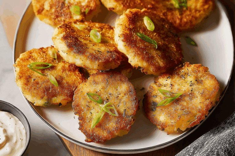 Leftover Mashed Potato Pancakes