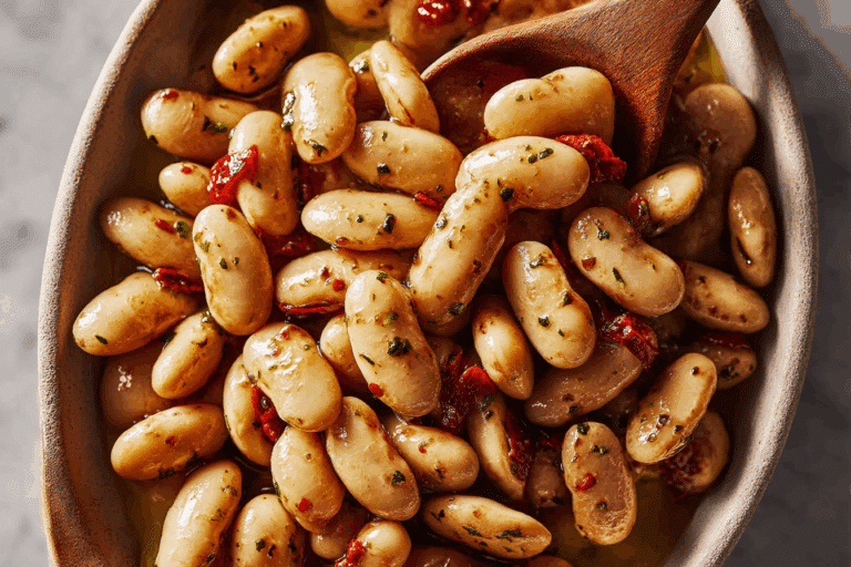 Marinated Gigante Beans