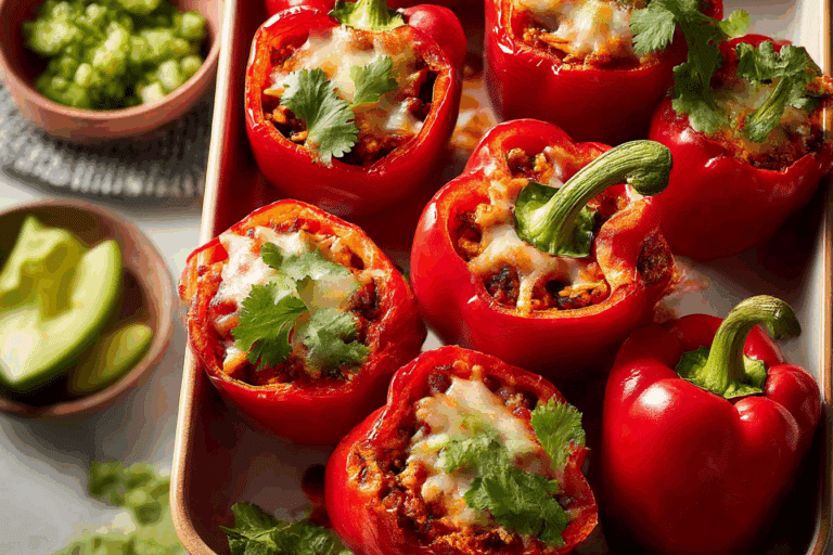 Vegetarian Stuffed Peppers