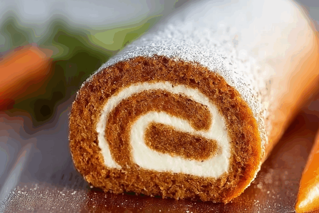 Carrot Cake Roll