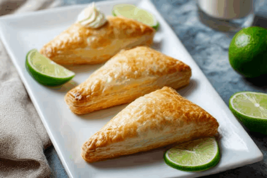 Key Lime Cheesecake Pastries