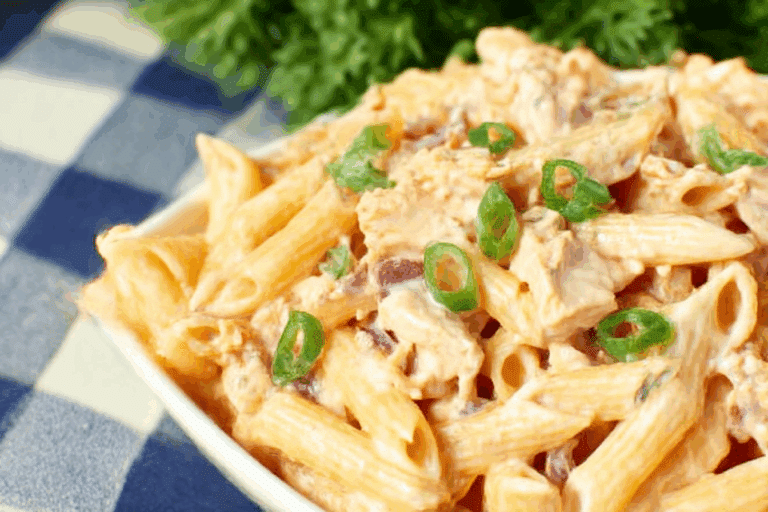 Buffalo Chicken Pasta Salad