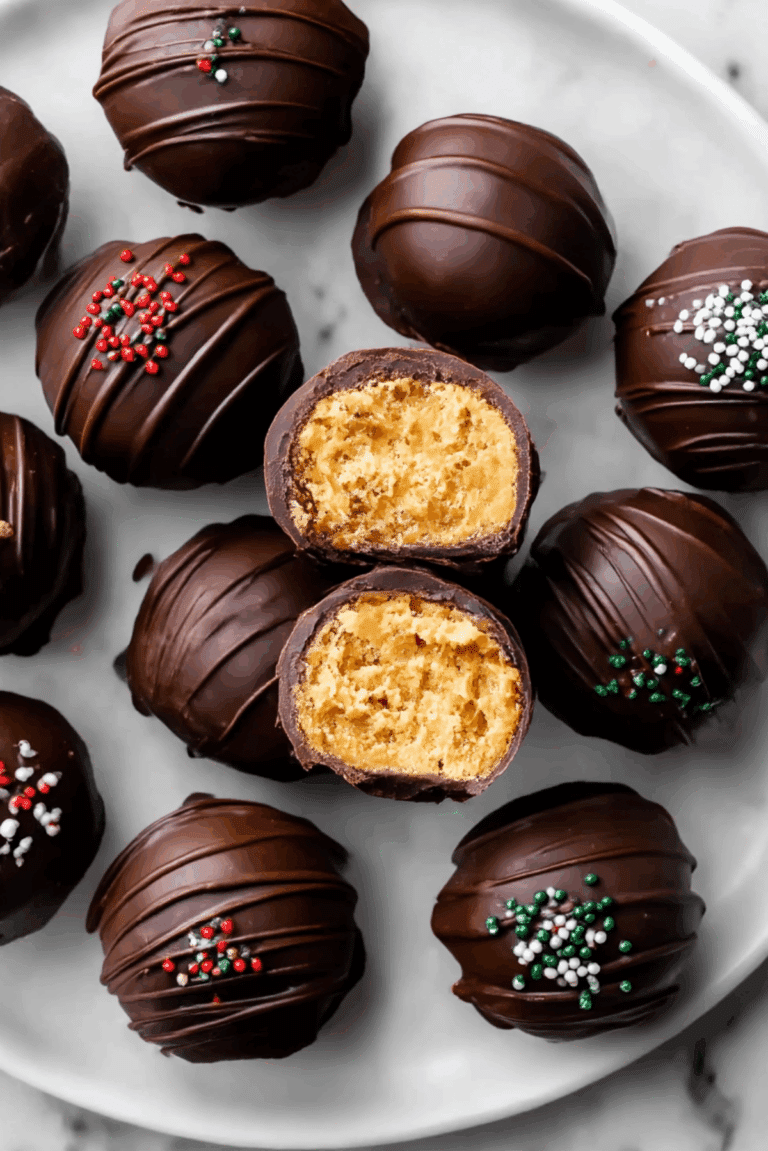 Peanut Butter Balls (Truffles)