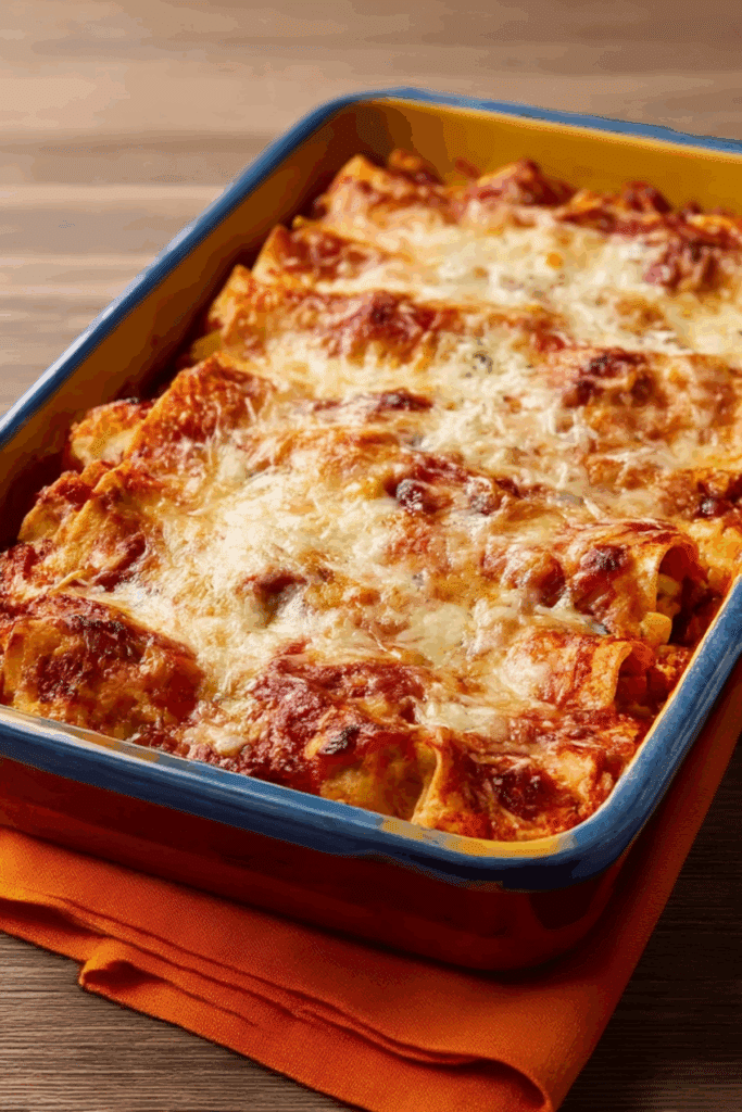 Shortcut Chicken Enchiladas