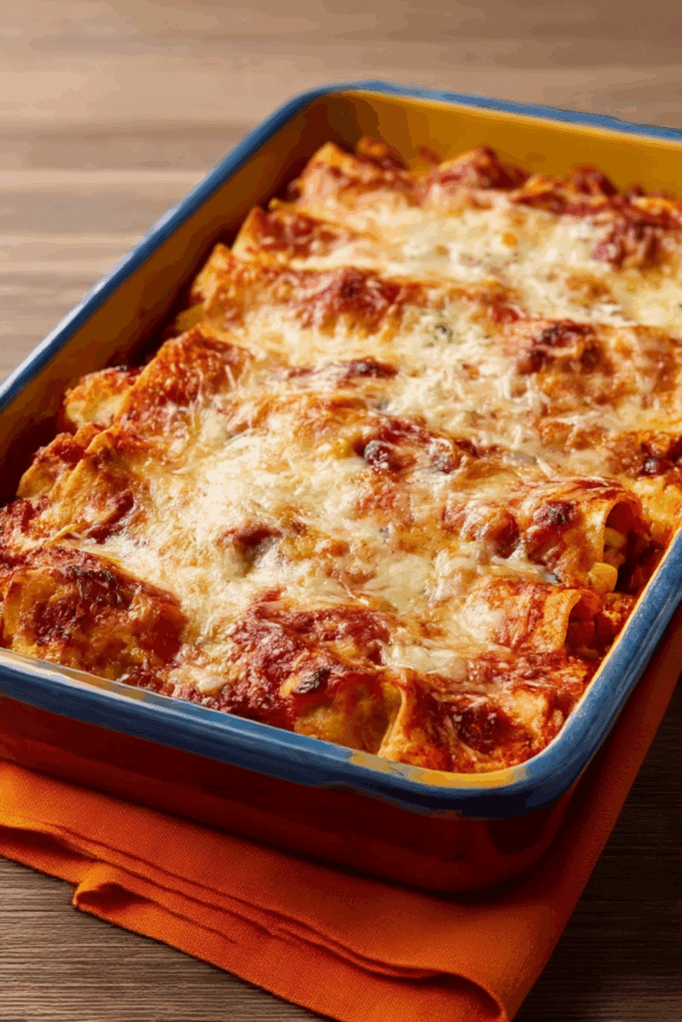 Shortcut Chicken Enchiladas