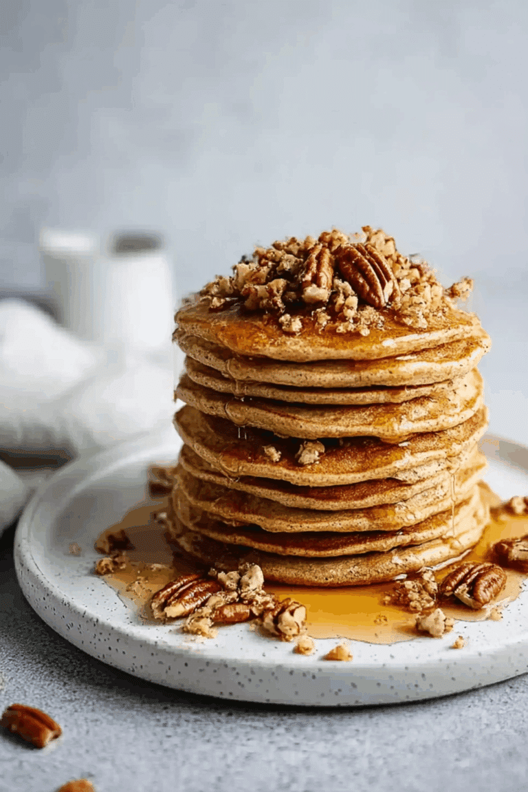 Pecan Pie Pancakes