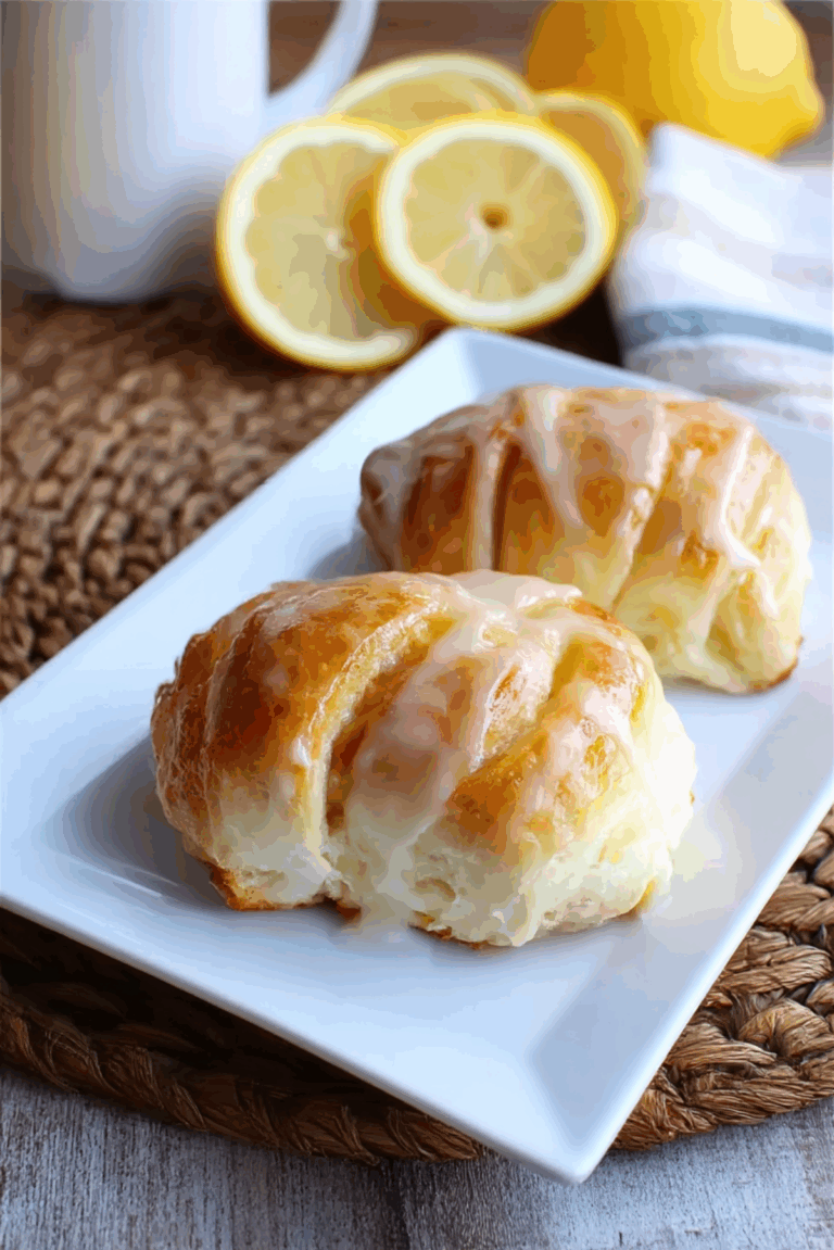 Lemon Cheesecake Rolls