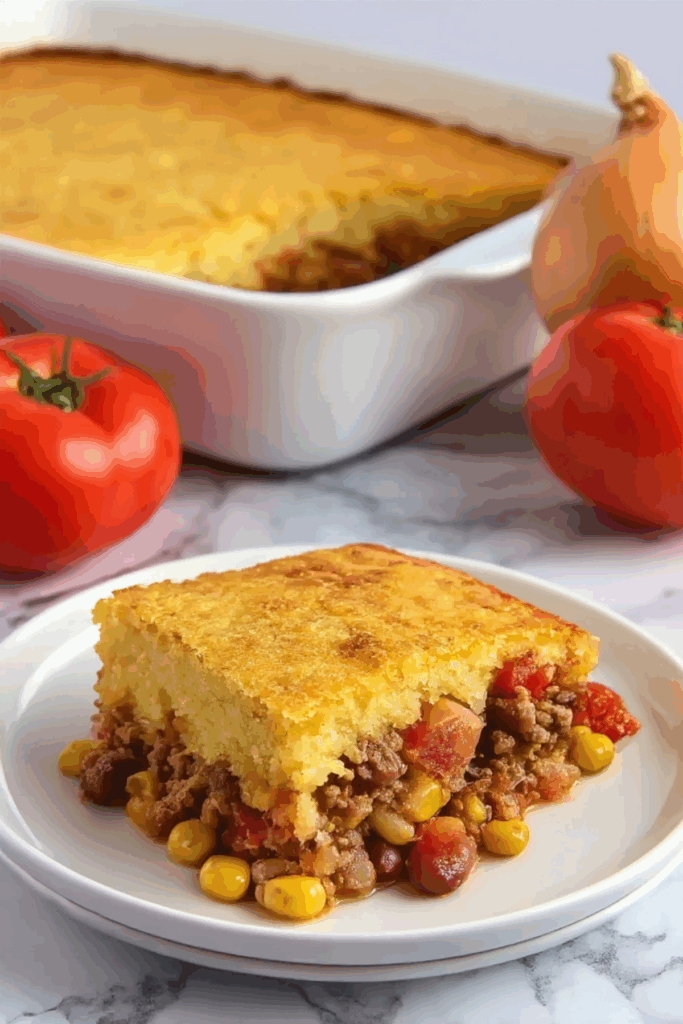 Cowboy Cornbread Casserole