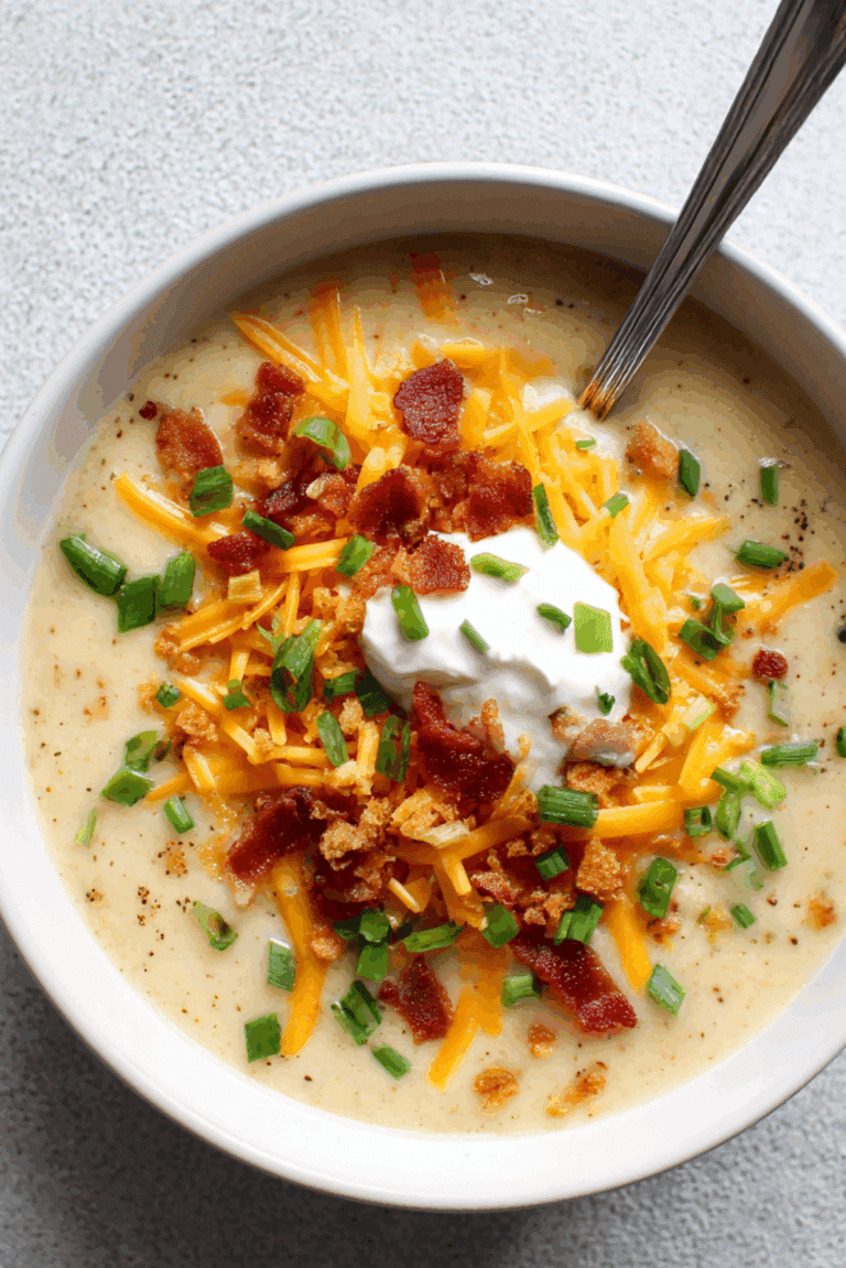 Loaded Potato Soup