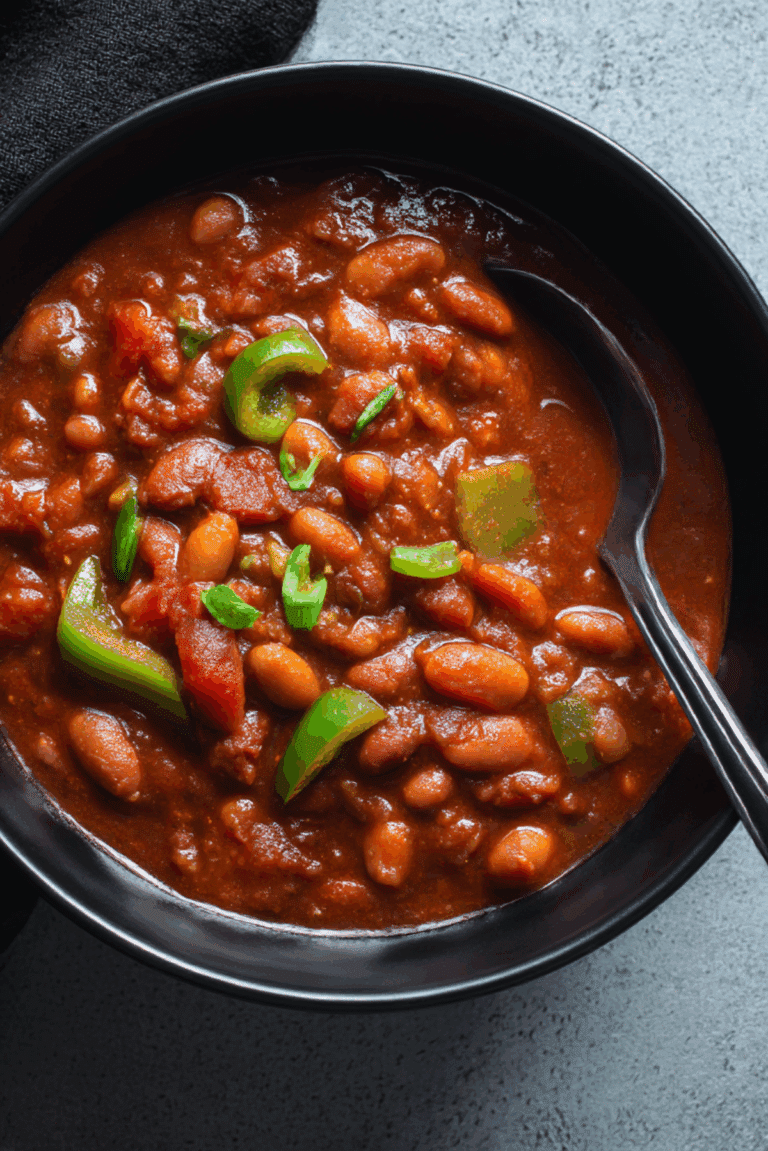 Mexican Pinto Bean Chili