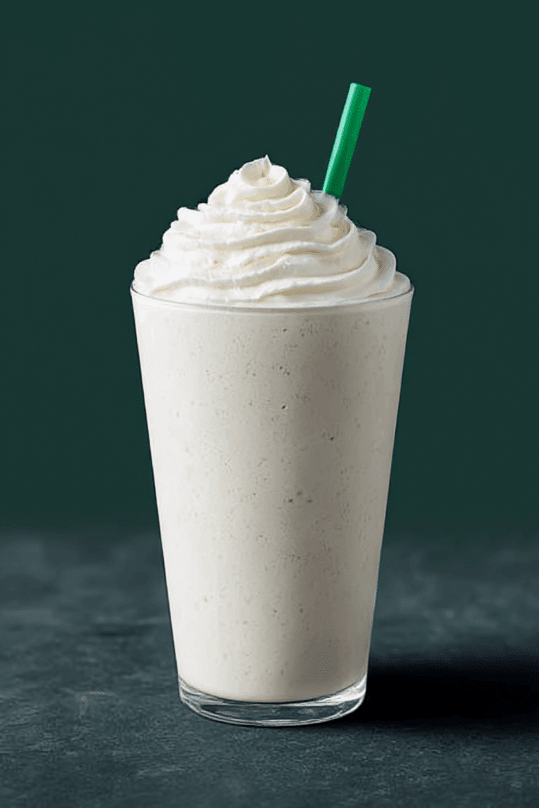Vanilla Bean Creme Frappuccino