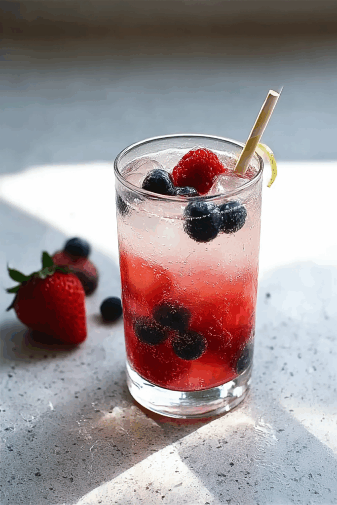 Triple Berry Sparklers