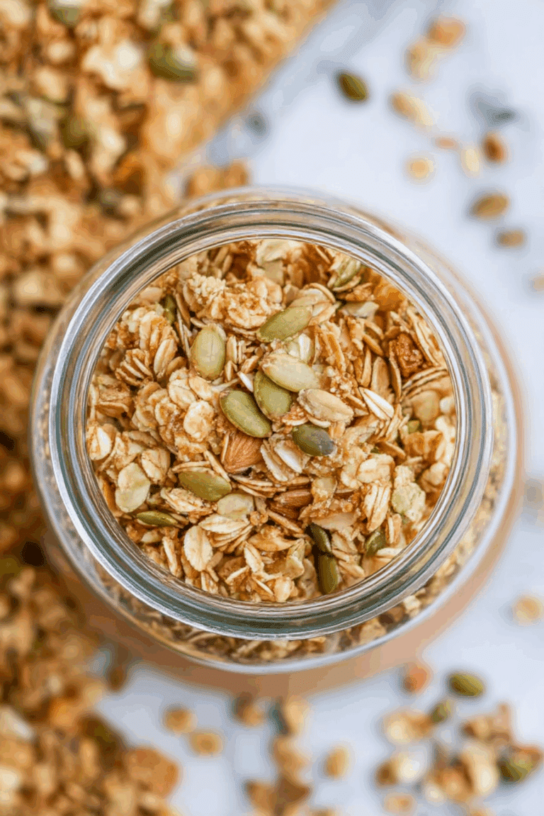 Pumpkin Flax Granola