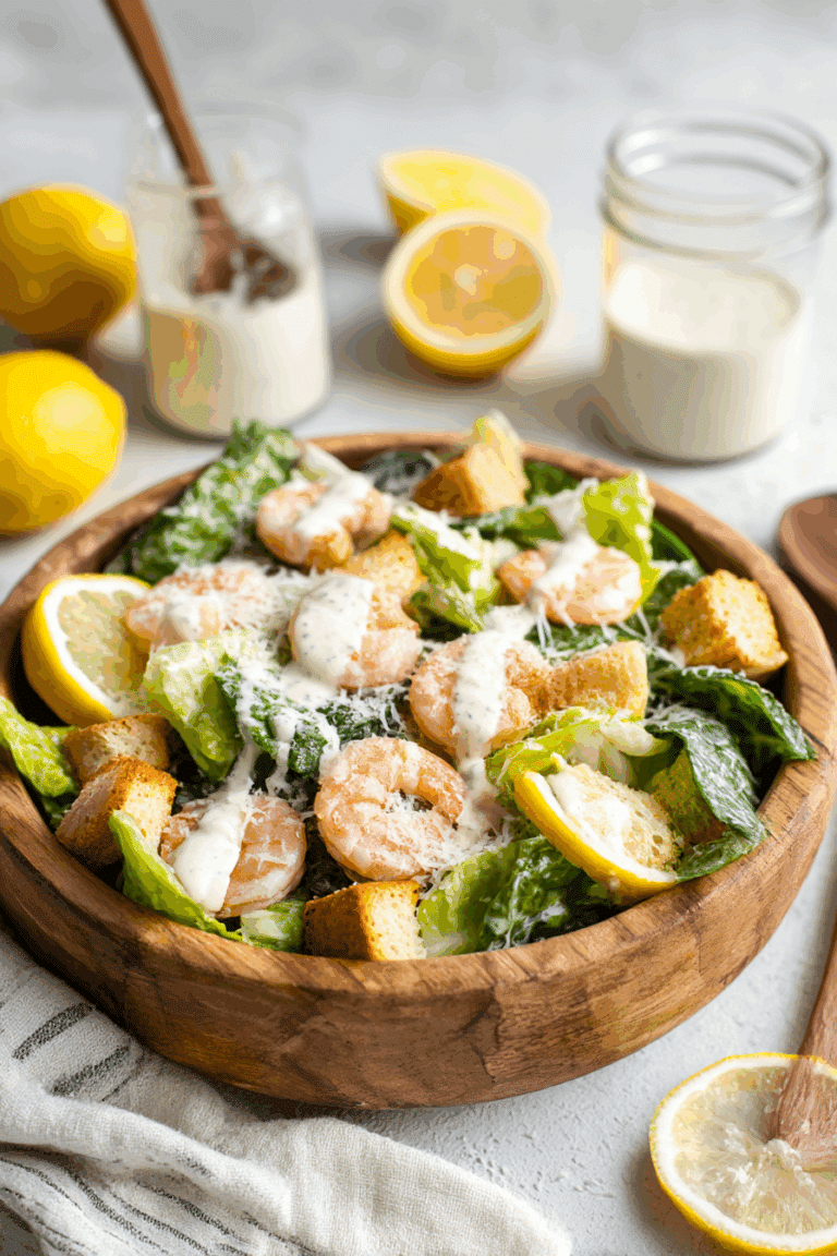 Shrimp Caesar Salad