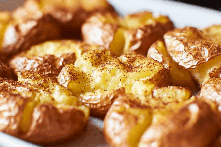 Air Fryer Smashed Potatoes