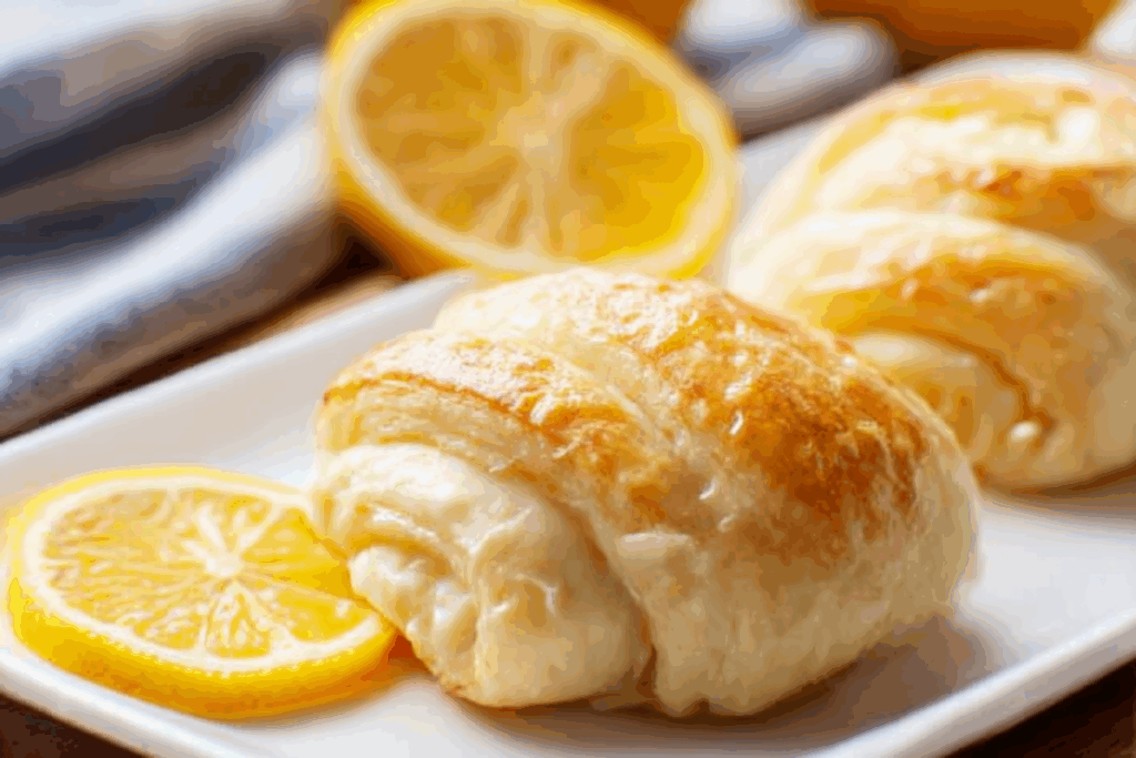 Lemon Cheesecake Rolls