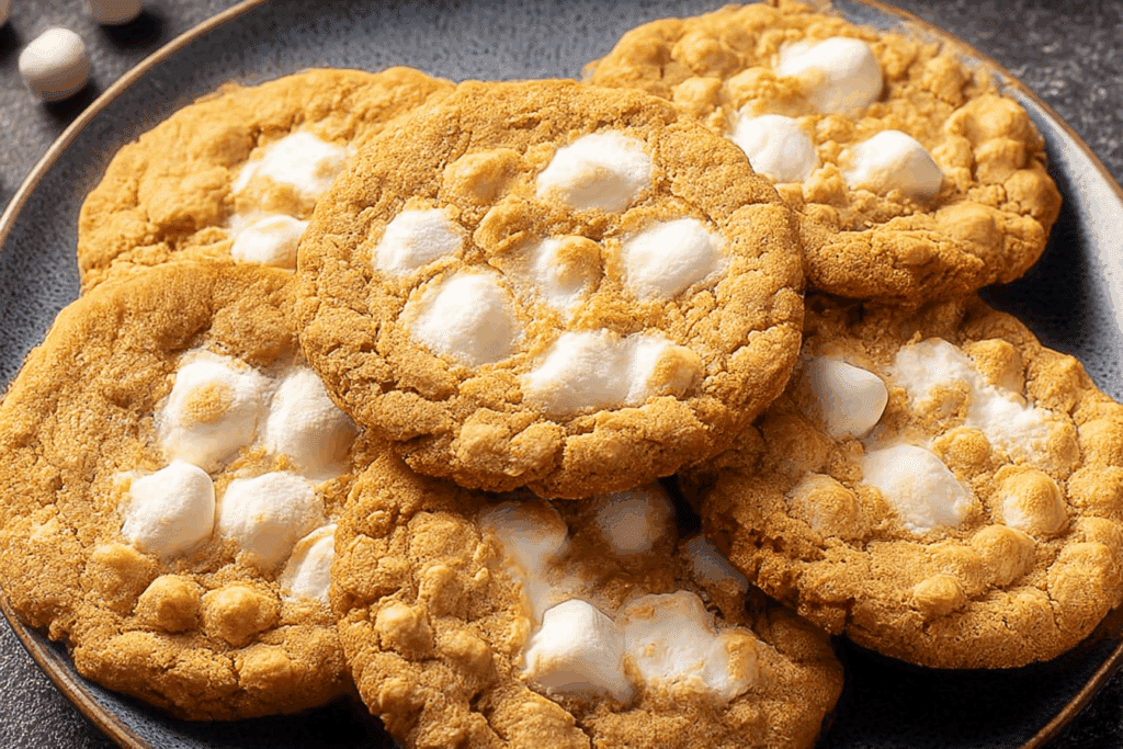 Copycat Costco Marshmallow Crispy Cookies
