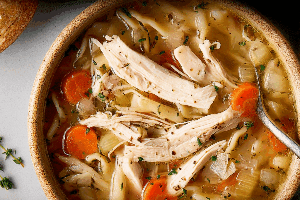 Rotisserie Chicken Soup