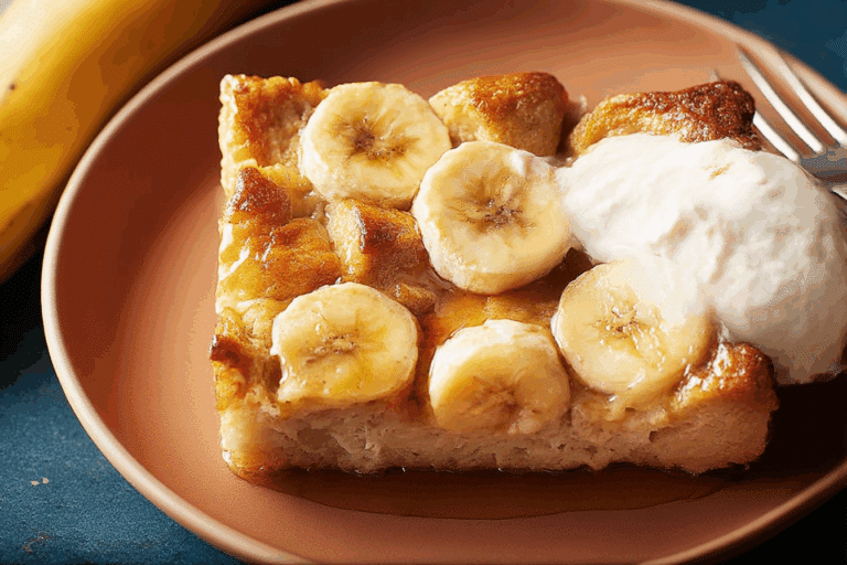 Bananas Foster Bread Pudding