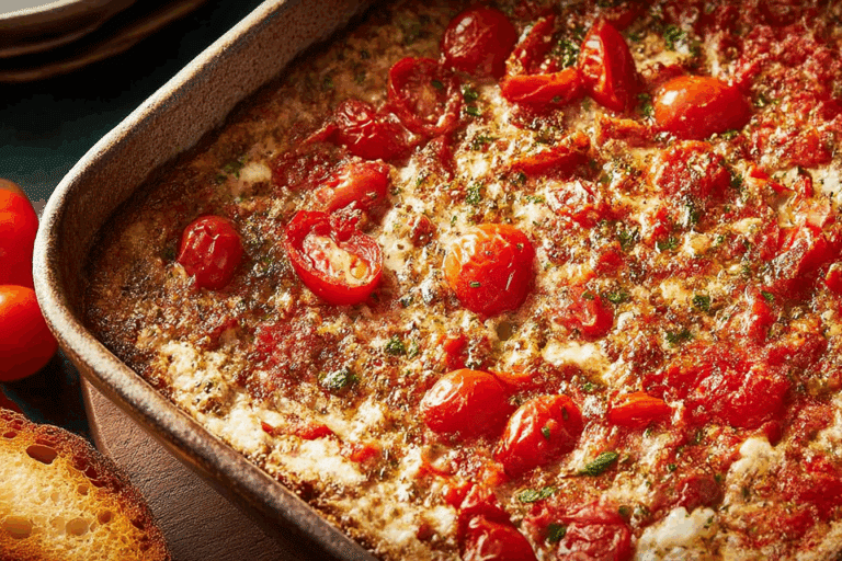 Cheesy Bruschetta Dip